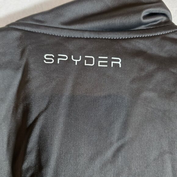 New Mens Spyder Empire Fleece Pockets Jacket Gray/grey S Full Zip - Picture 11 of 12